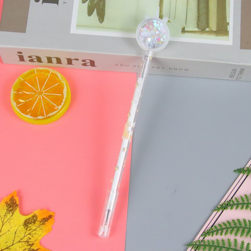 Wholesale Creative Batch Unicorn Glitter Plastic Pen